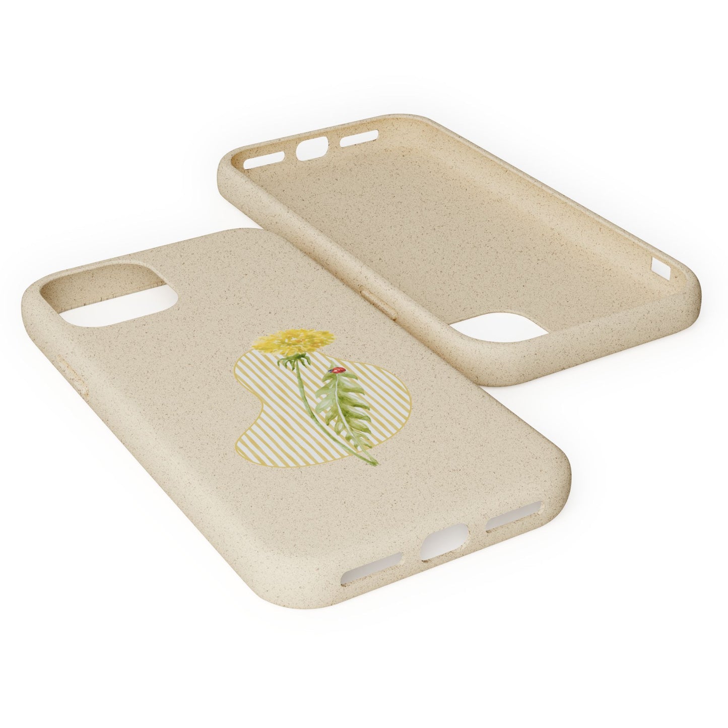 Dandelion Biodegradable Bamboo Phone Case