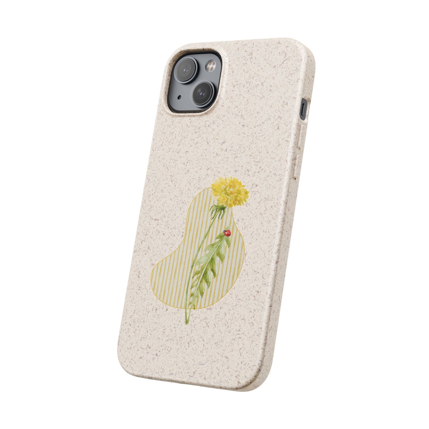 Dandelion Biodegradable Bamboo Phone Case