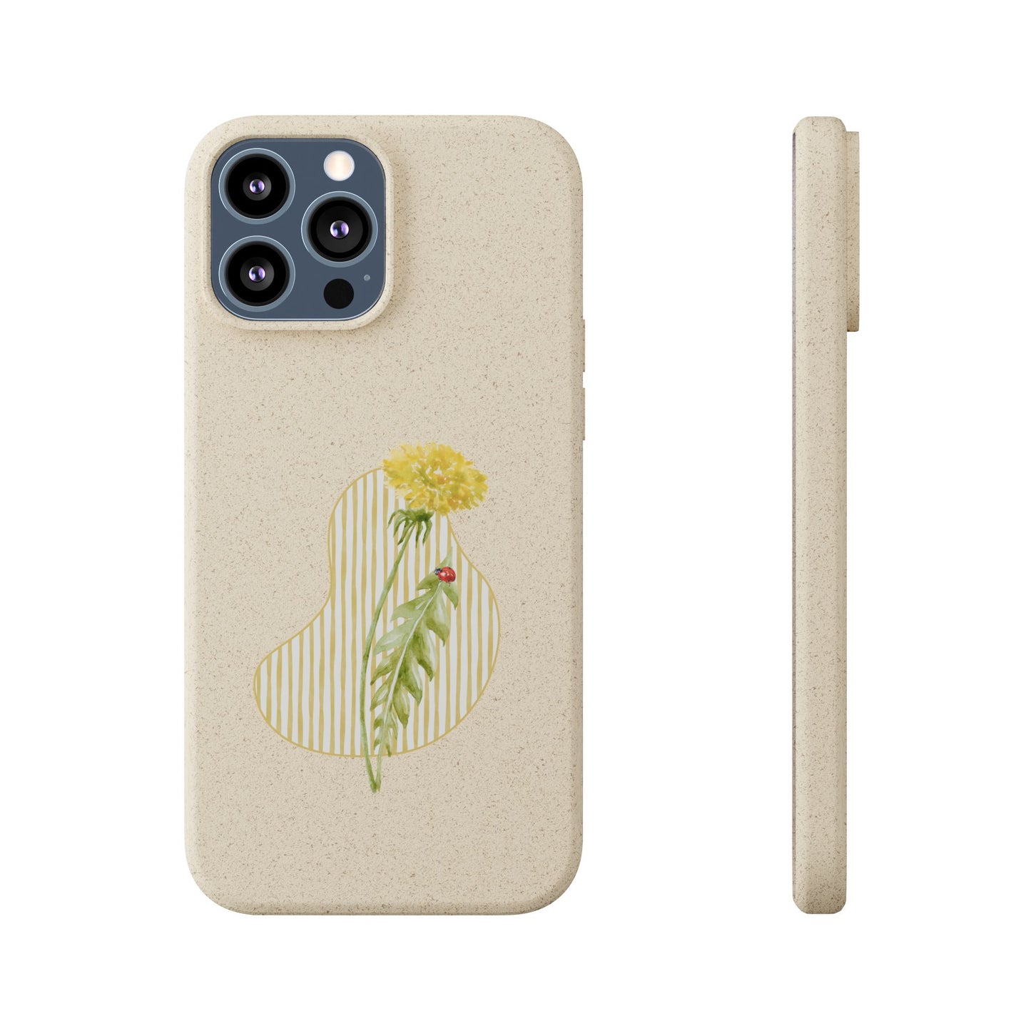 Dandelion Biodegradable Bamboo Phone Case