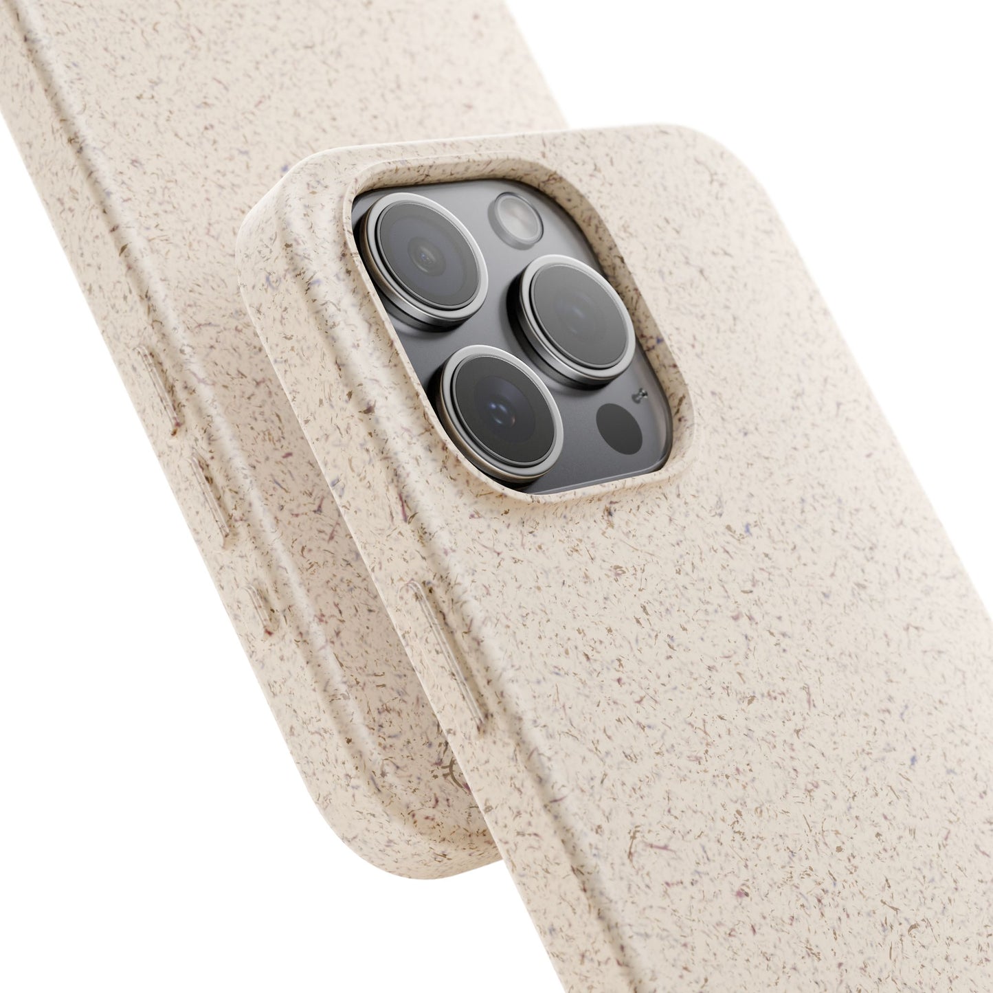 Timbre Menthe Poivrée Coque de Téléphone en Bambou Biodégradable