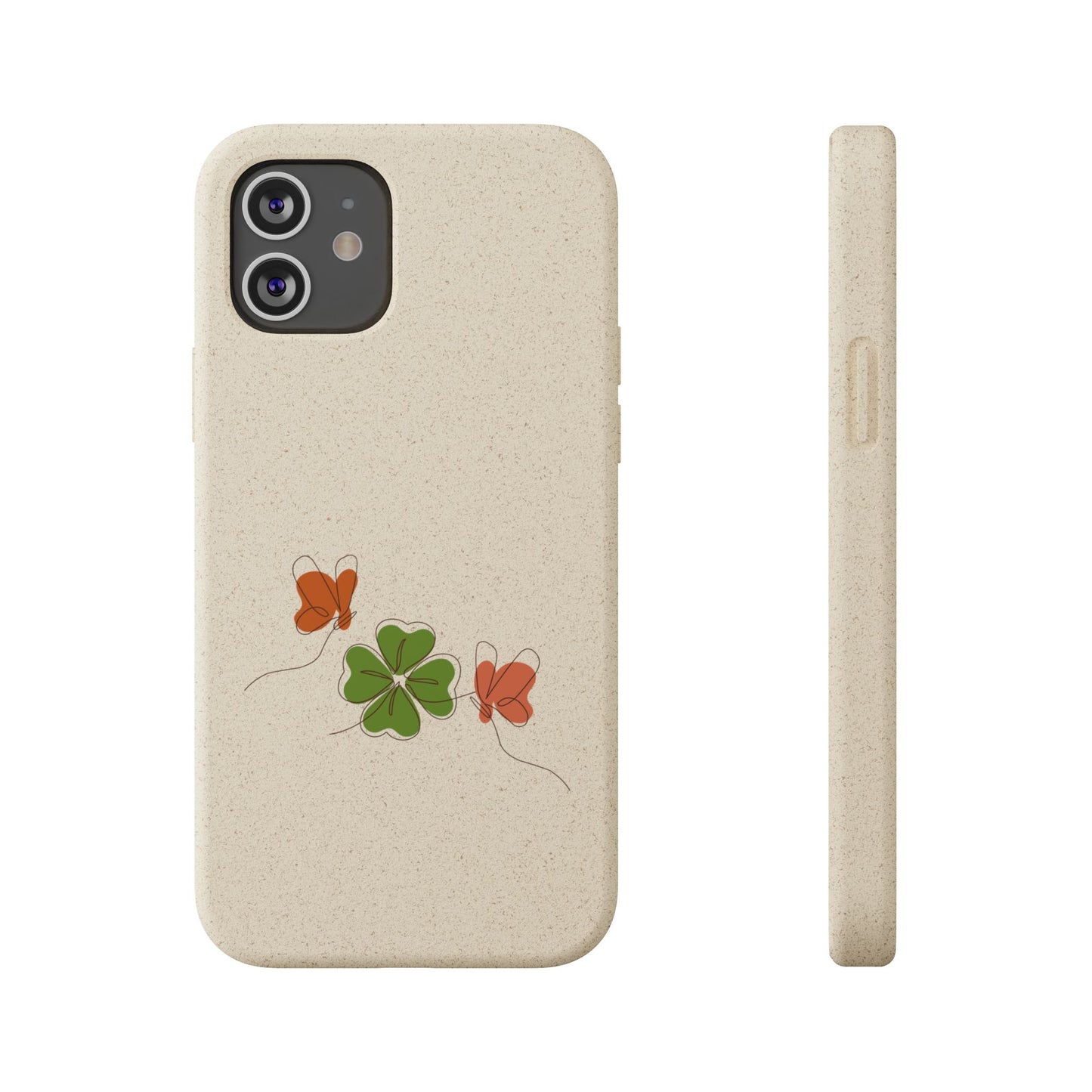 Lucky Biodegradable Bamboo Phone Case