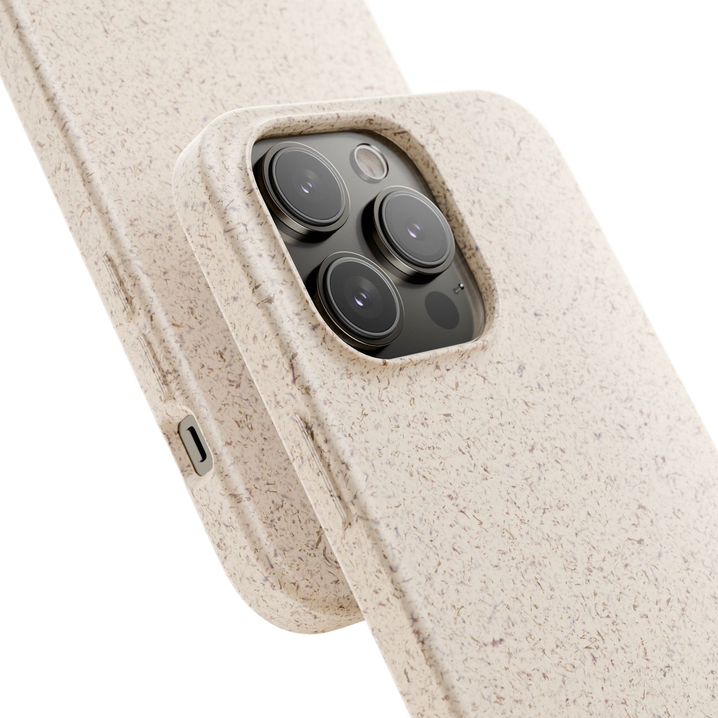 Timbre Menthe Poivrée Coque de Téléphone en Bambou Biodégradable