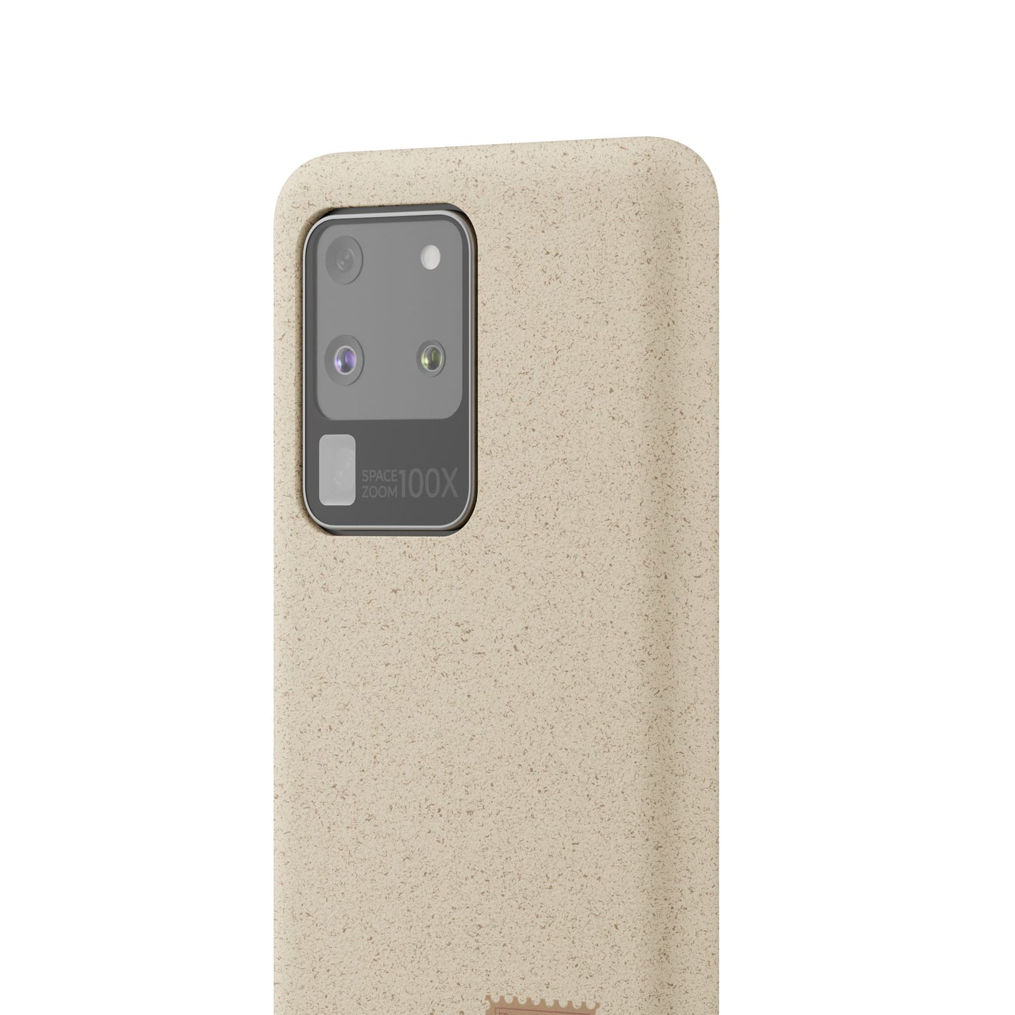 Timbre Menthe Poivrée Coque de Téléphone en Bambou Biodégradable