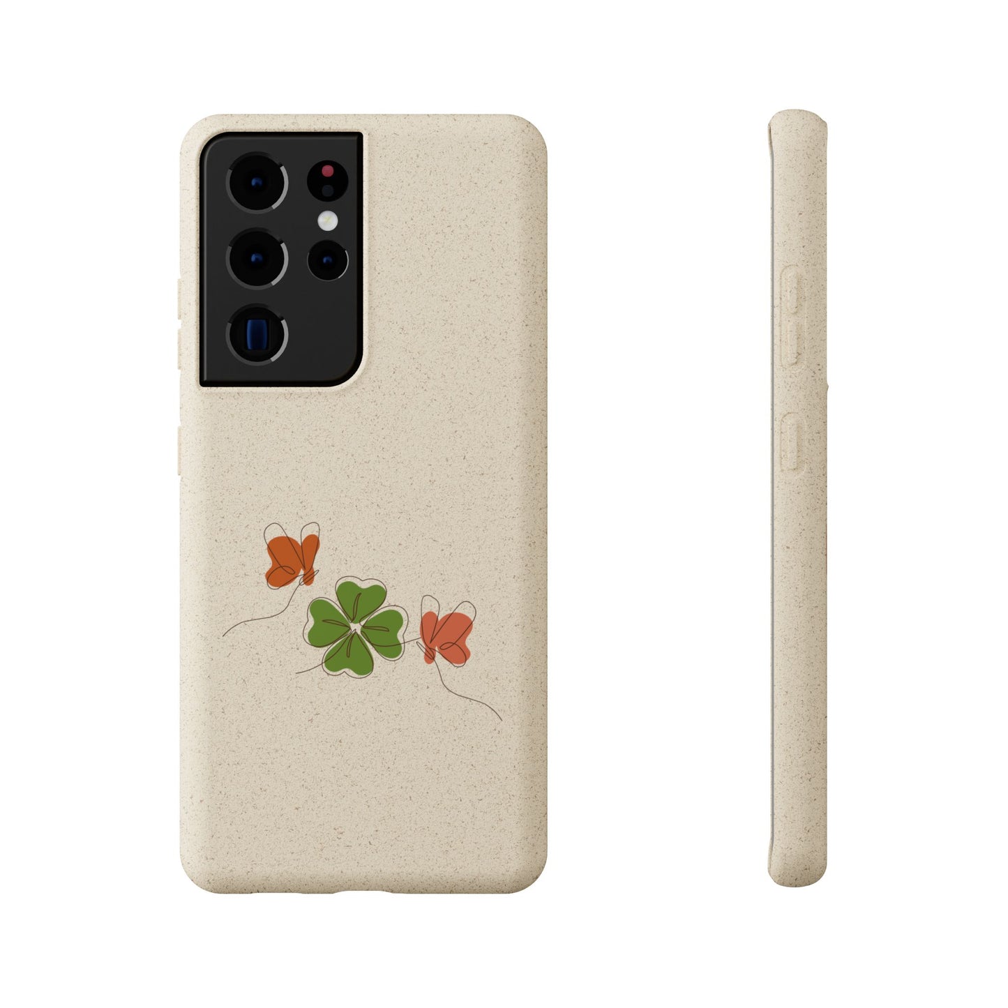 Lucky Biodegradable Bamboo Phone Case