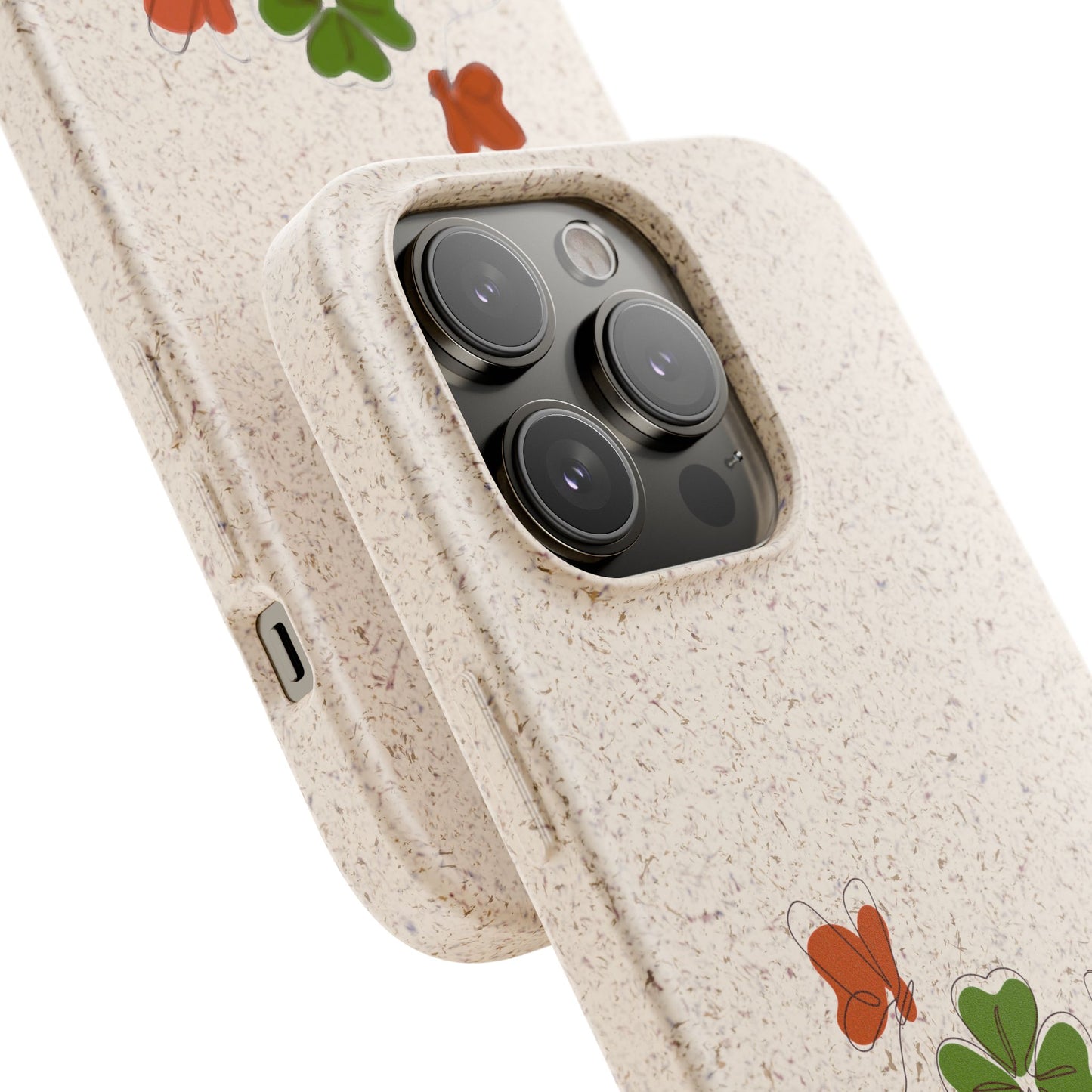 Lucky Biodegradable Bamboo Phone Case