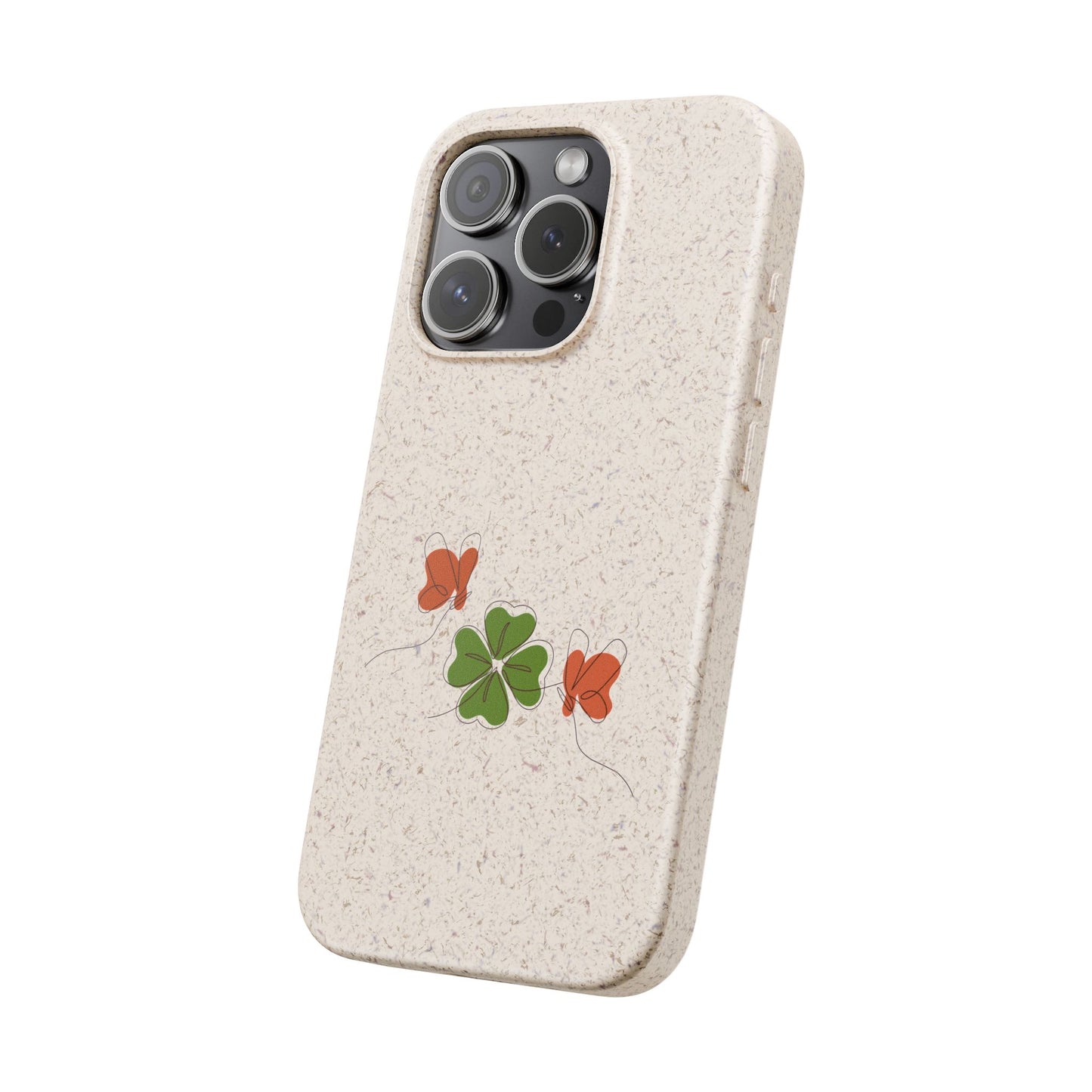 Lucky Biodegradable Bamboo Phone Case