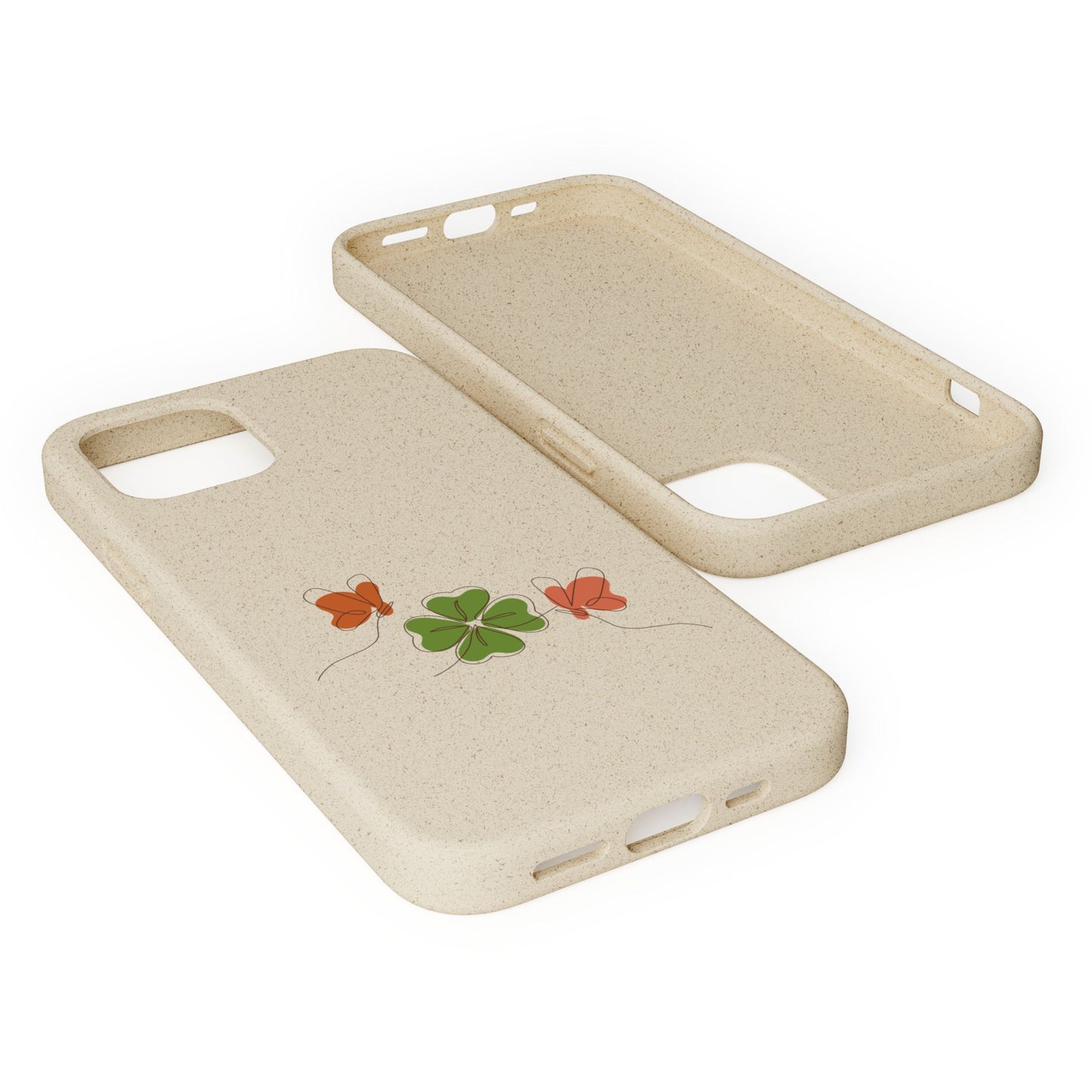 Lucky Biodegradable Bamboo Phone Case