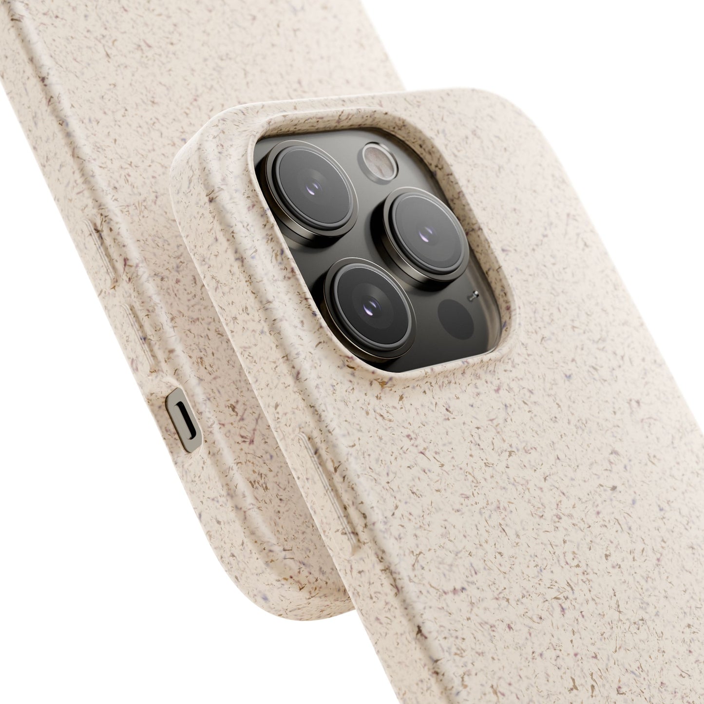 Timbre Menthe Poivrée Coque de Téléphone en Bambou Biodégradable
