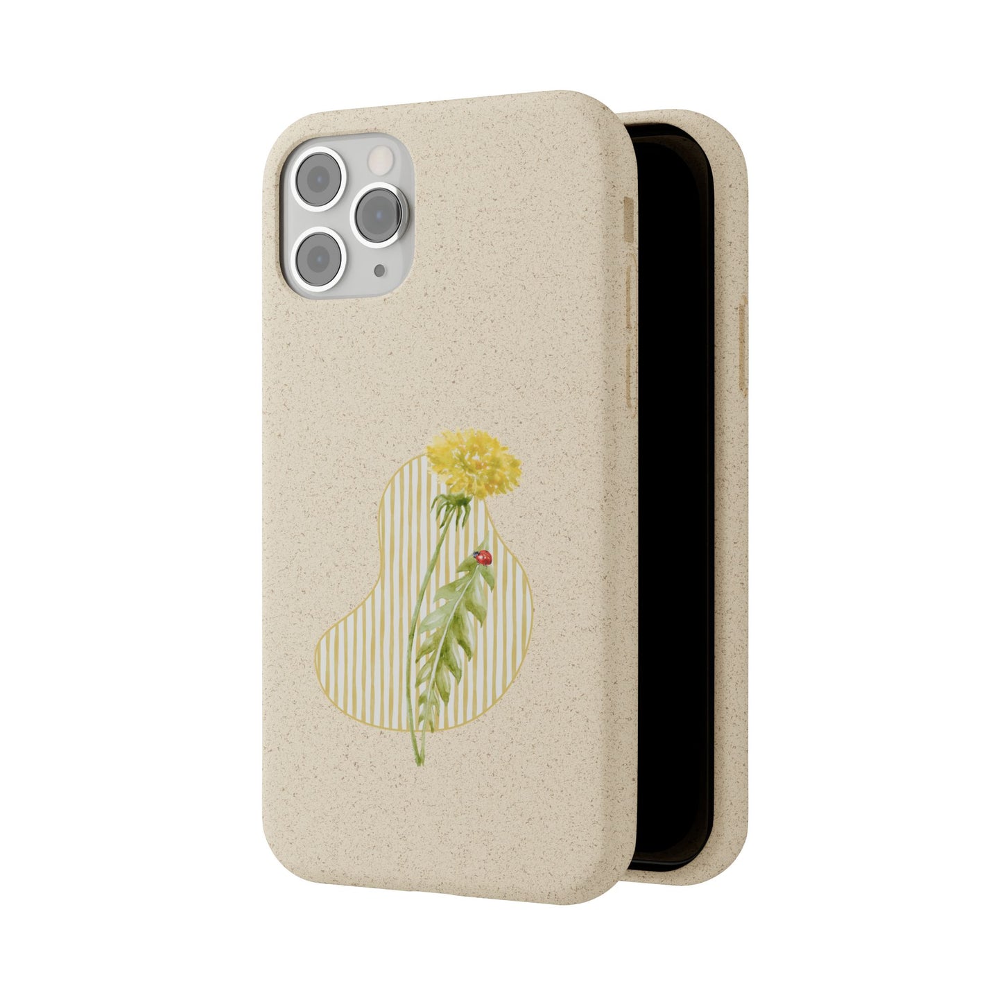 Dandelion Biodegradable Bamboo Phone Case