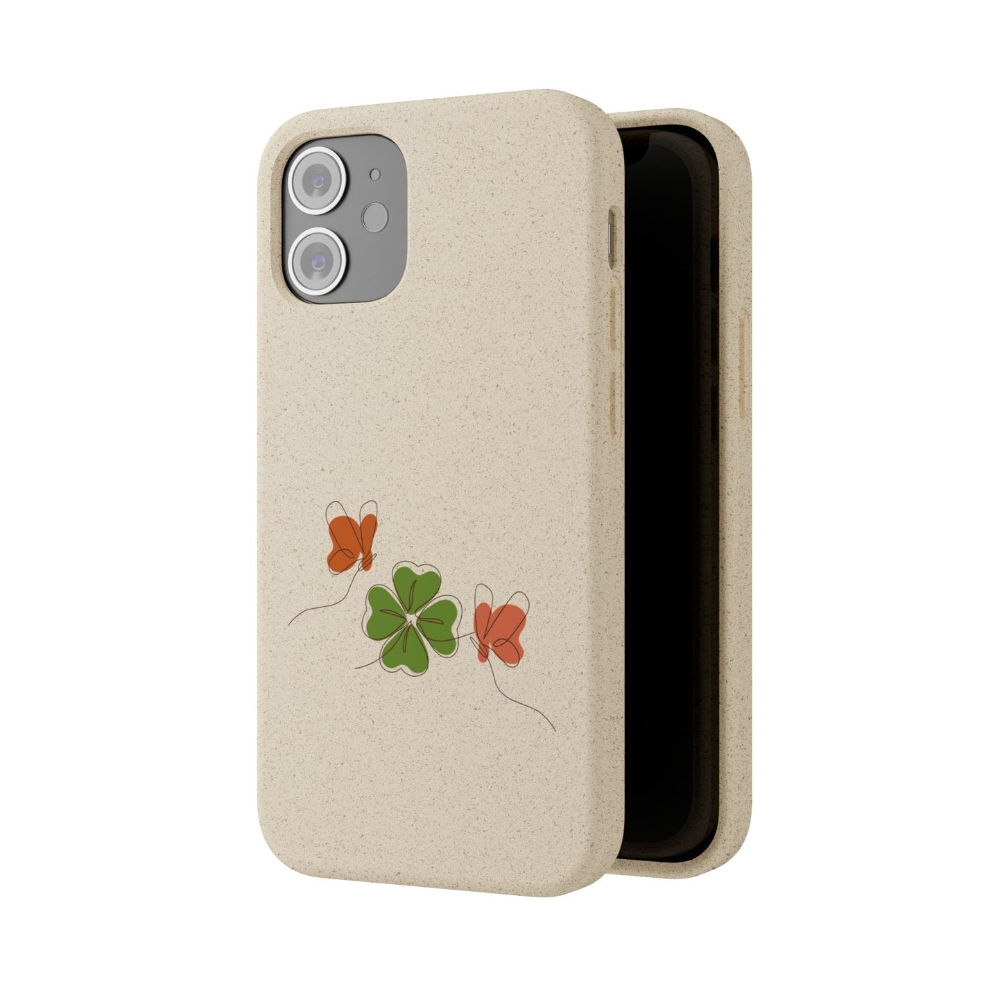 Lucky Biodegradable Bamboo Phone Case