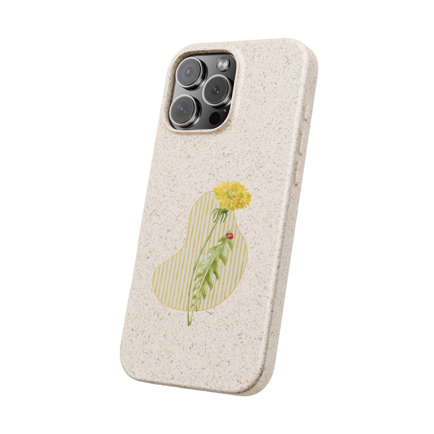 Dandelion Biodegradable Bamboo Phone Case