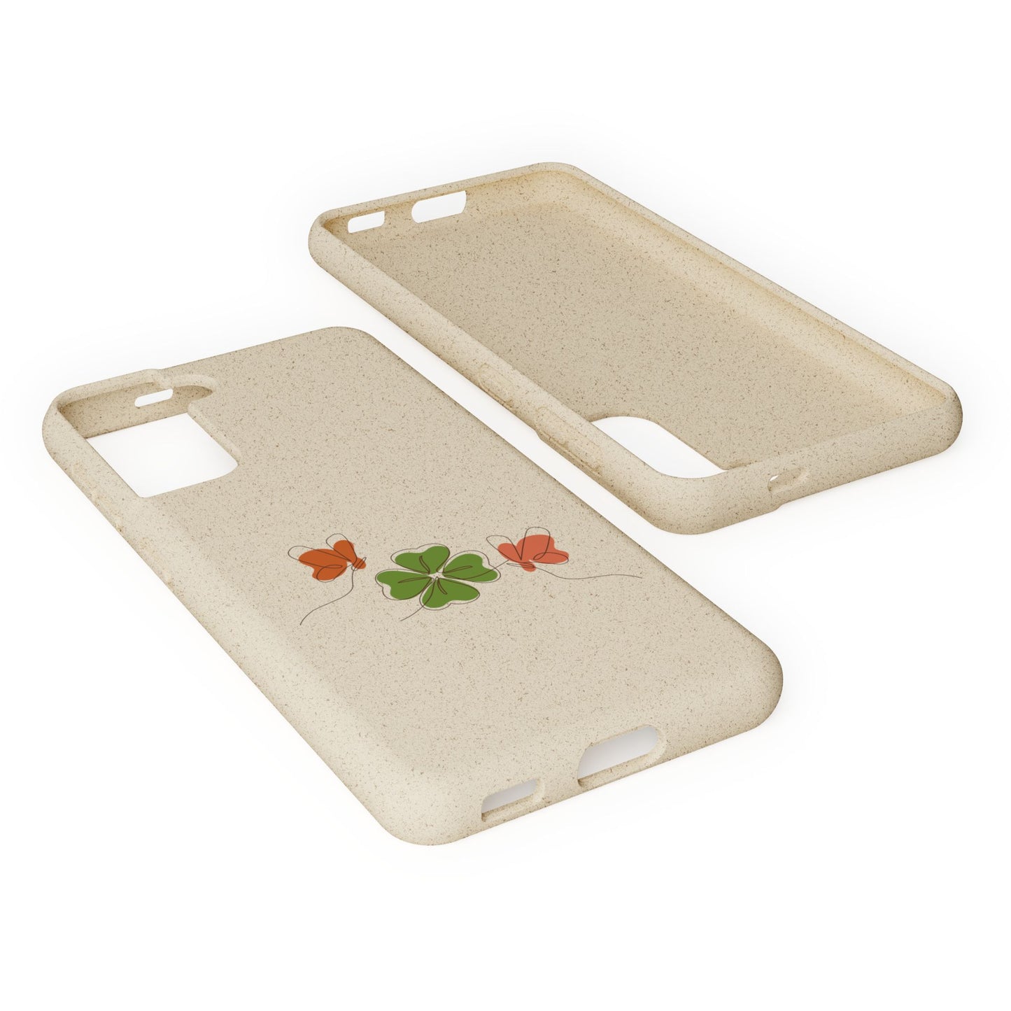 Lucky Biodegradable Bamboo Phone Case