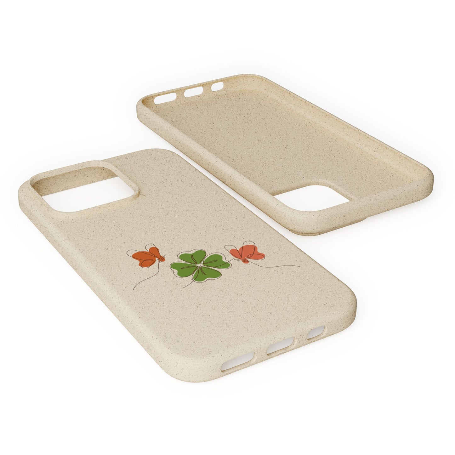 Lucky Biodegradable Bamboo Phone Case