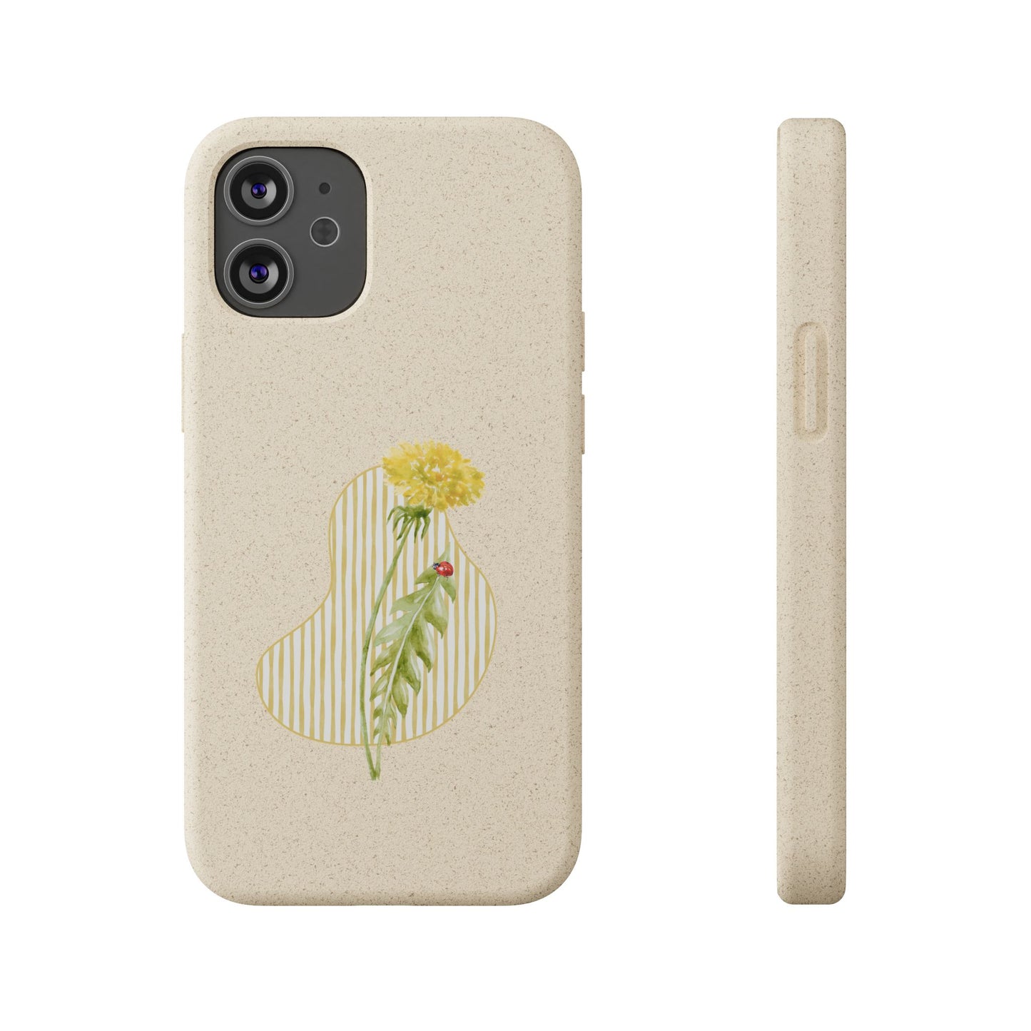 Dandelion Biodegradable Bamboo Phone Case