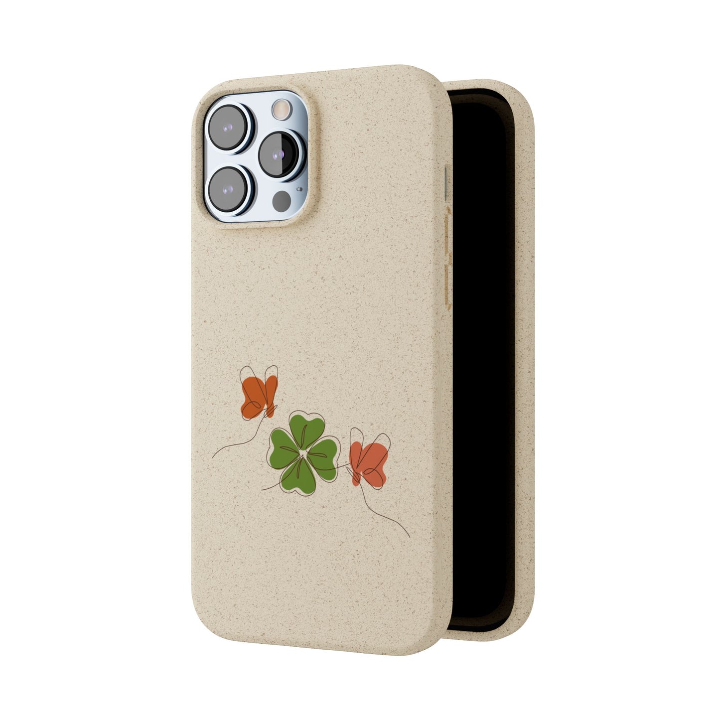 Lucky Biodegradable Bamboo Phone Case