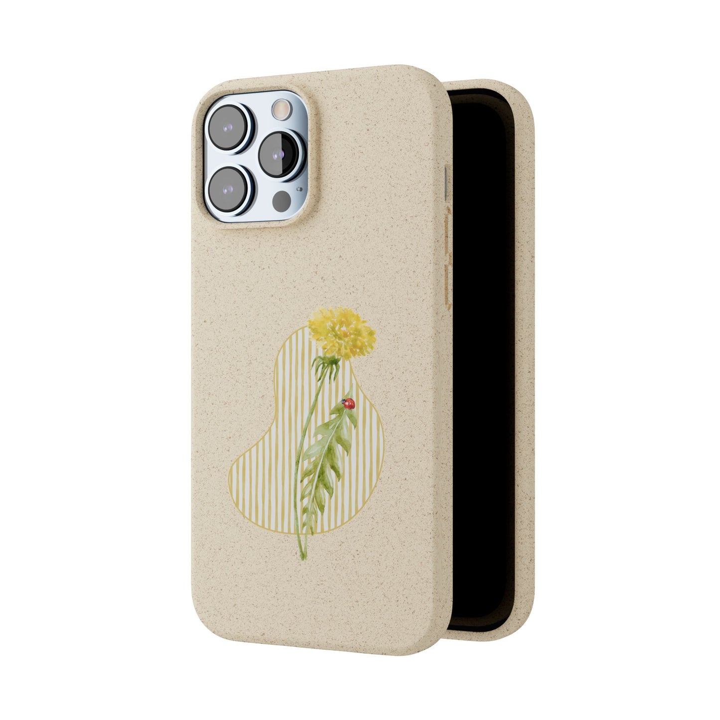 Dandelion Biodegradable Bamboo Phone Case