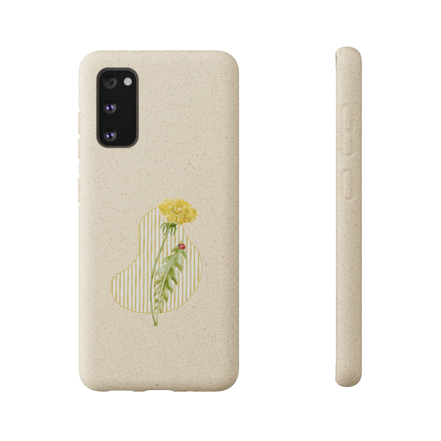 Dandelion Biodegradable Bamboo Phone Case