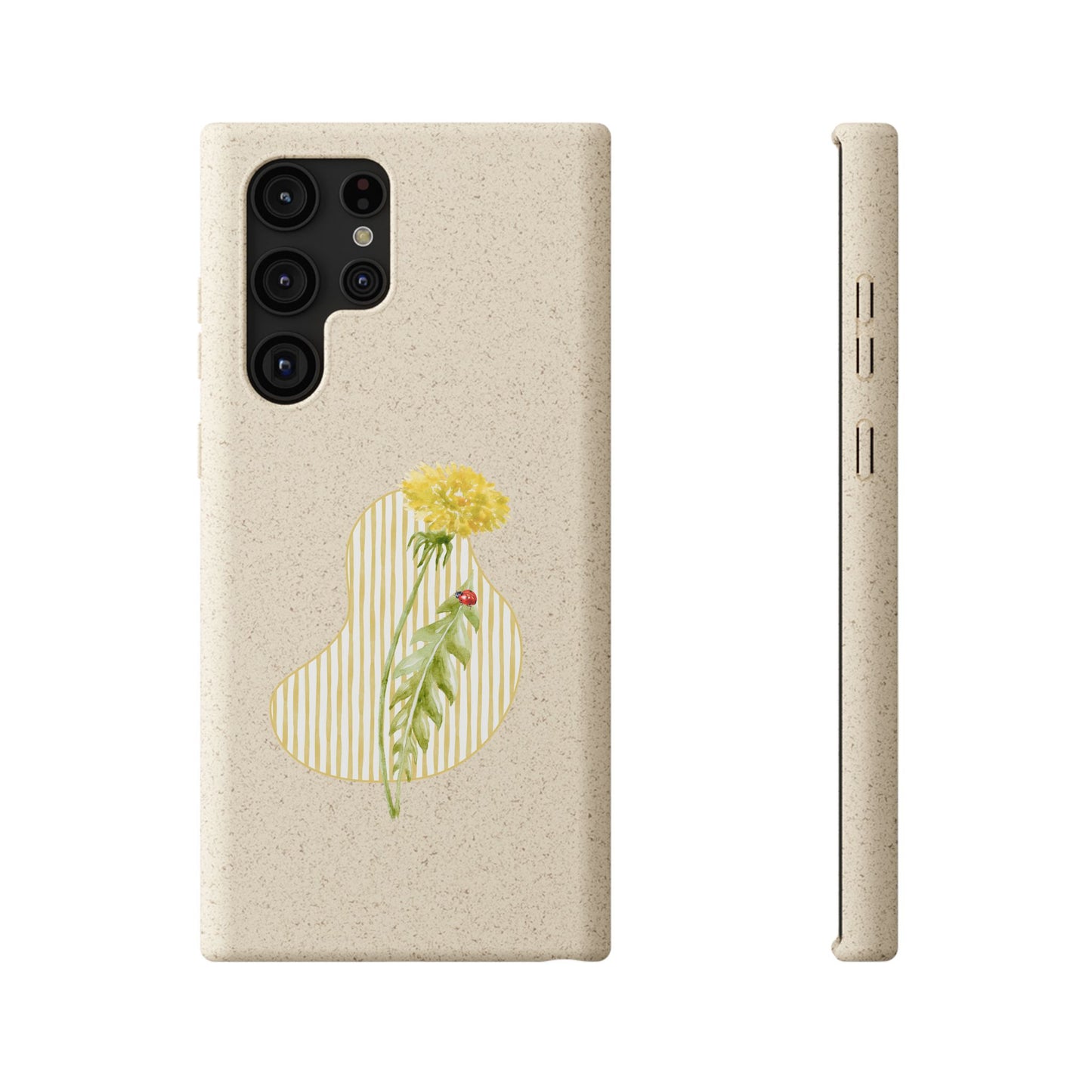 Dandelion Biodegradable Bamboo Phone Case