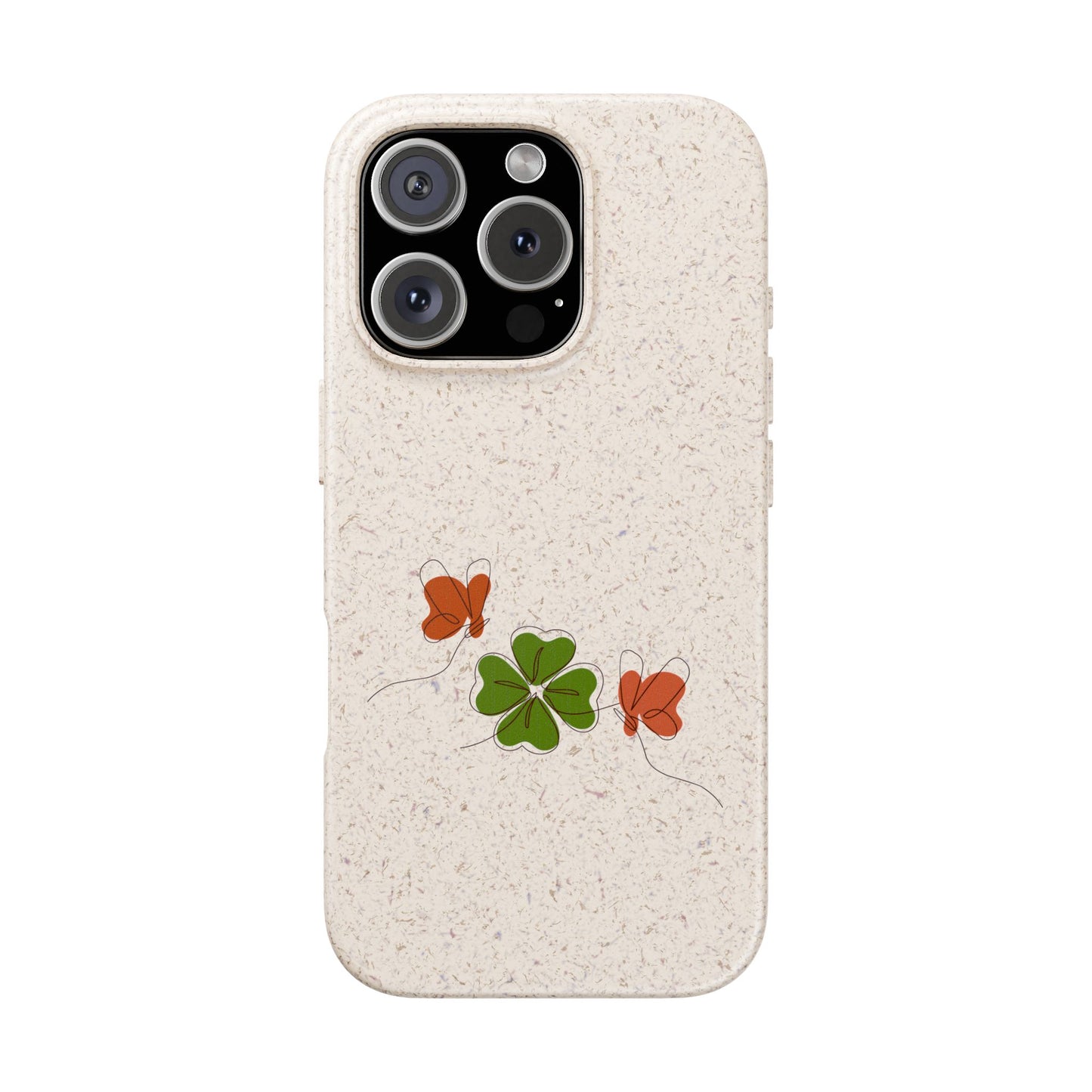 Lucky Biodegradable Bamboo Phone Case