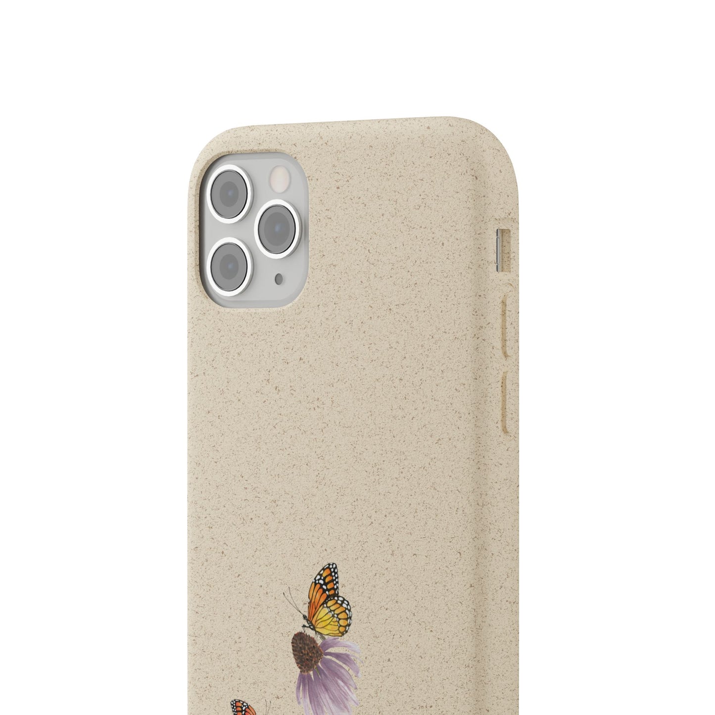Echinacea Biodegradable Bamboo Phone Case