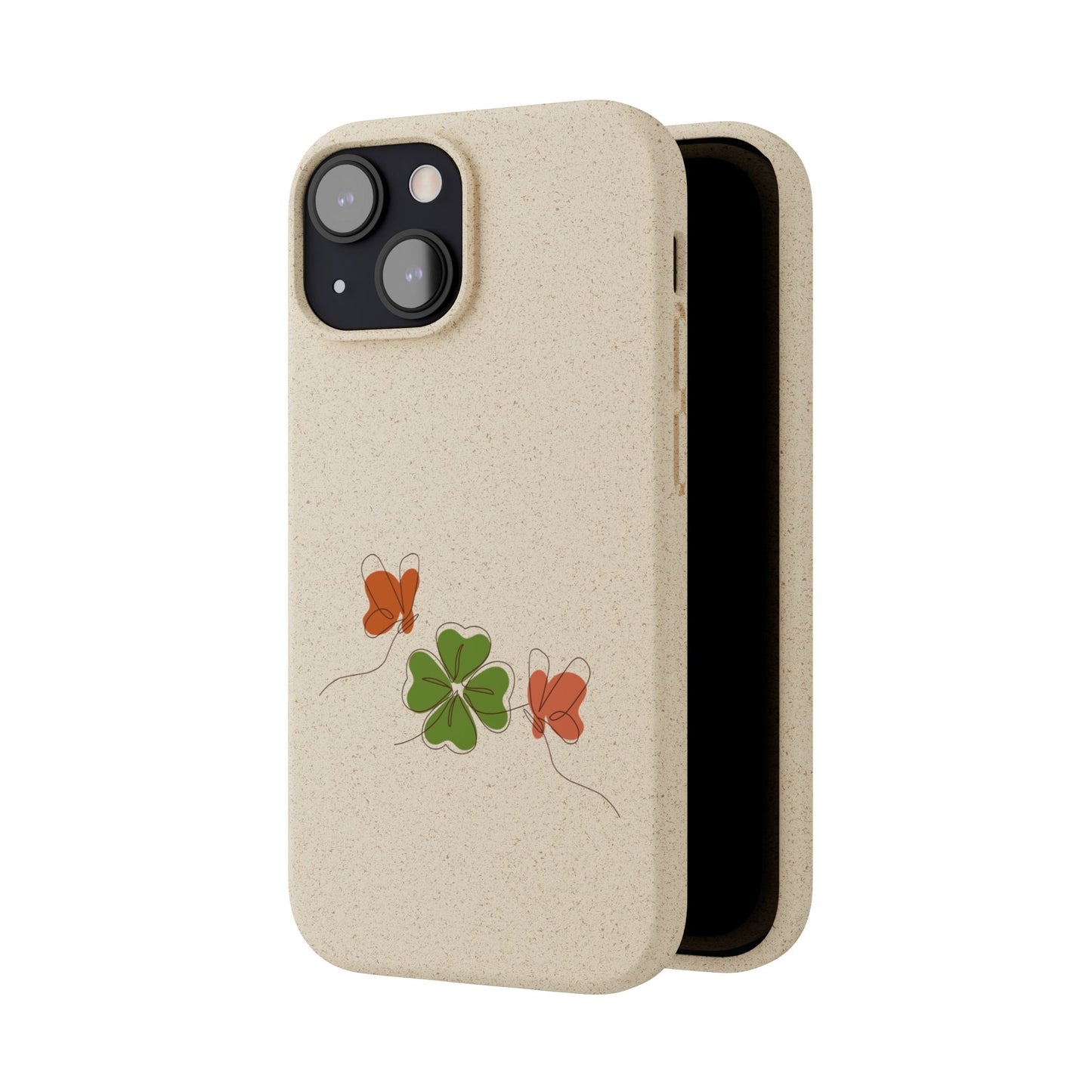 Lucky Biodegradable Bamboo Phone Case