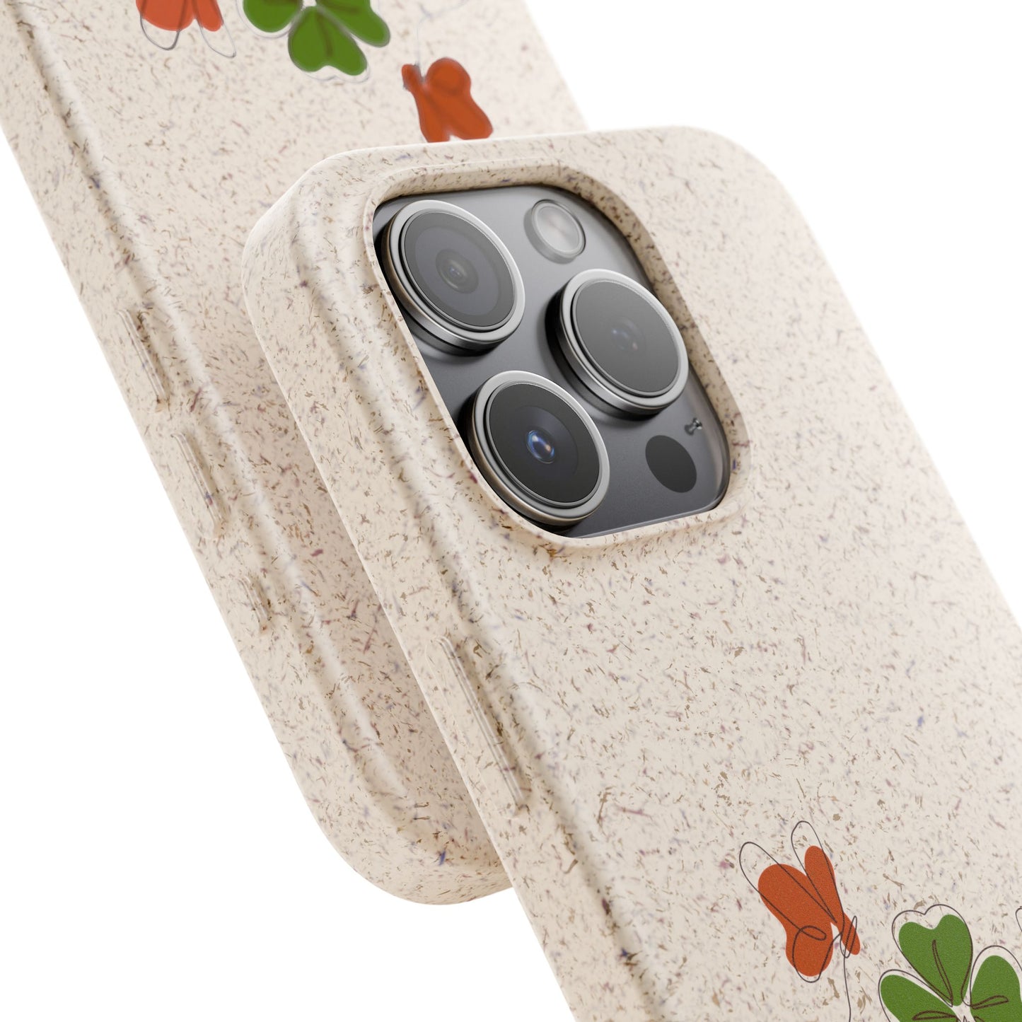 Lucky Biodegradable Bamboo Phone Case