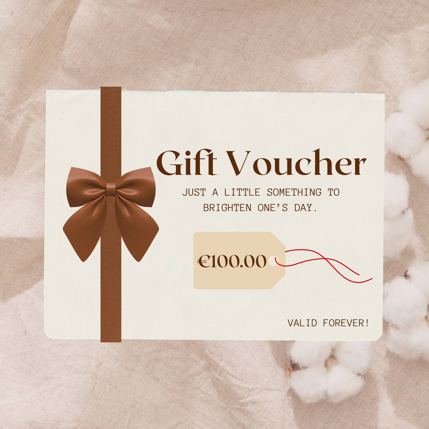 "Just Because" Gift Voucher