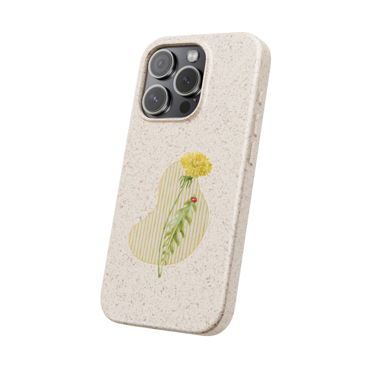 Dandelion Biodegradable Bamboo Phone Case