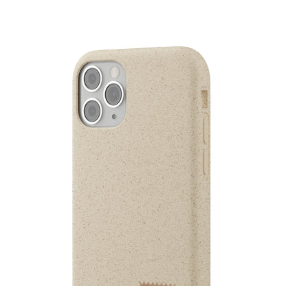 Timbre Menthe Poivrée Coque de Téléphone en Bambou Biodégradable