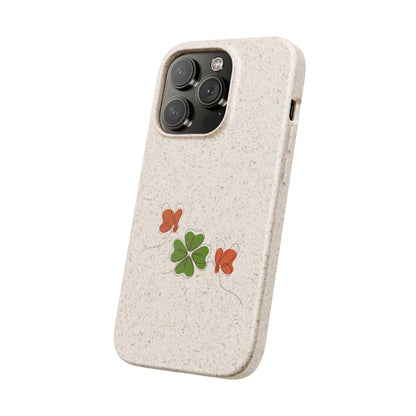 Lucky Biodegradable Bamboo Phone Case