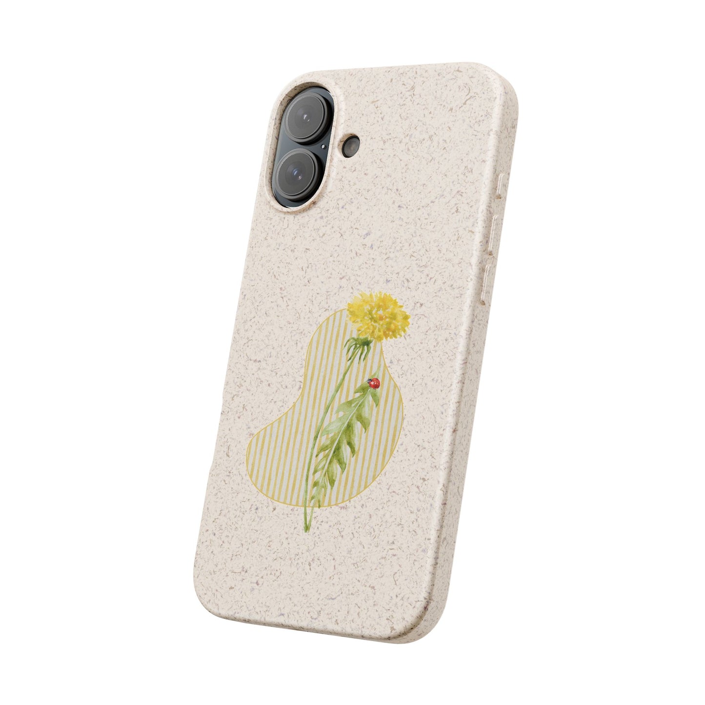 Dandelion Biodegradable Bamboo Phone Case