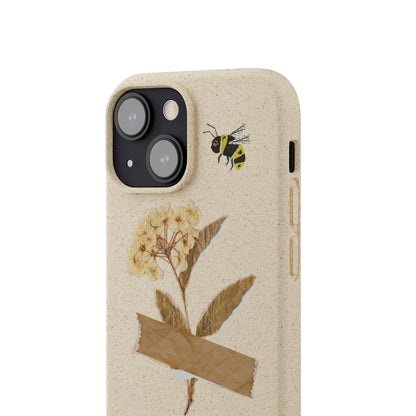 Beehive Biodegradable Bamboo Phone Case