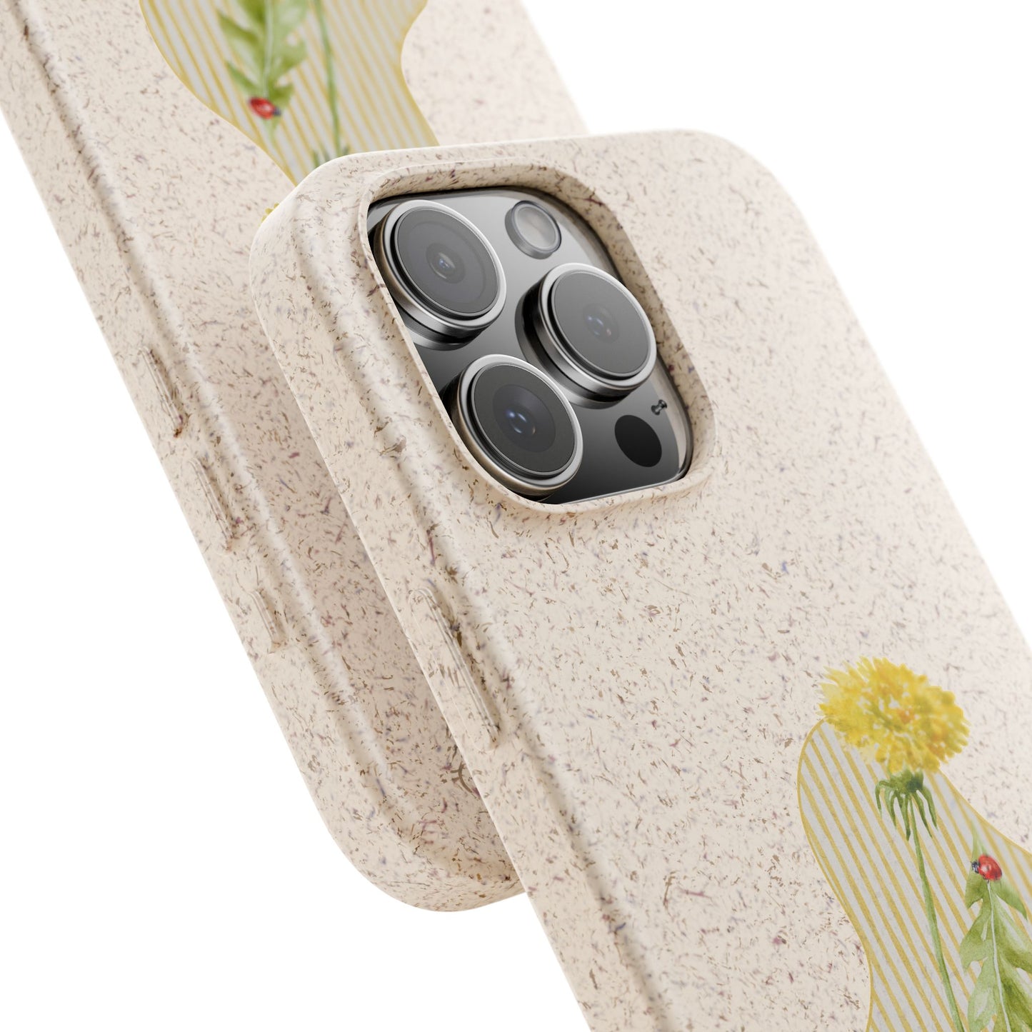 Dandelion Biodegradable Bamboo Phone Case
