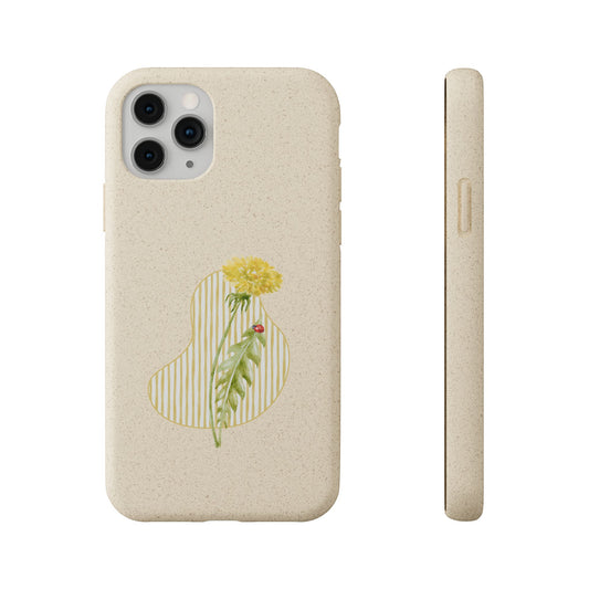 Dandelion Biodegradable Bamboo Phone Case
