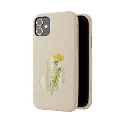 Dandelion Biodegradable Bamboo Phone Case