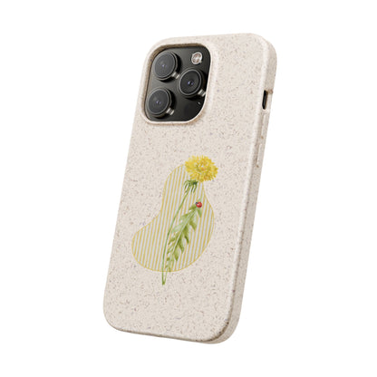 Dandelion Biodegradable Bamboo Phone Case