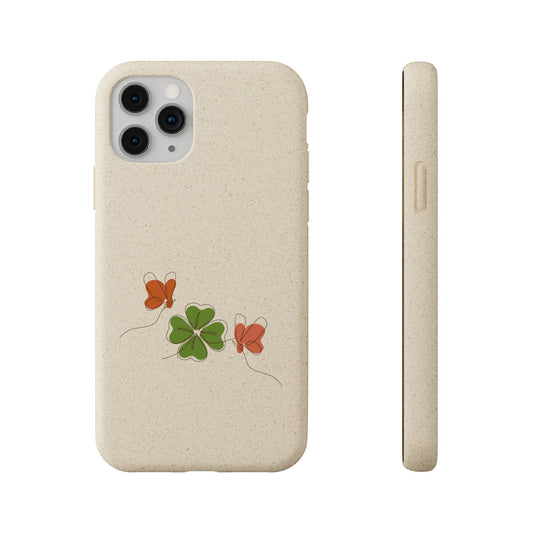 Lucky Biodegradable Bamboo Phone Case