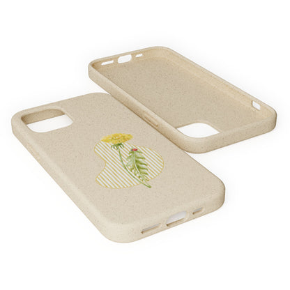 Dandelion Biodegradable Bamboo Phone Case