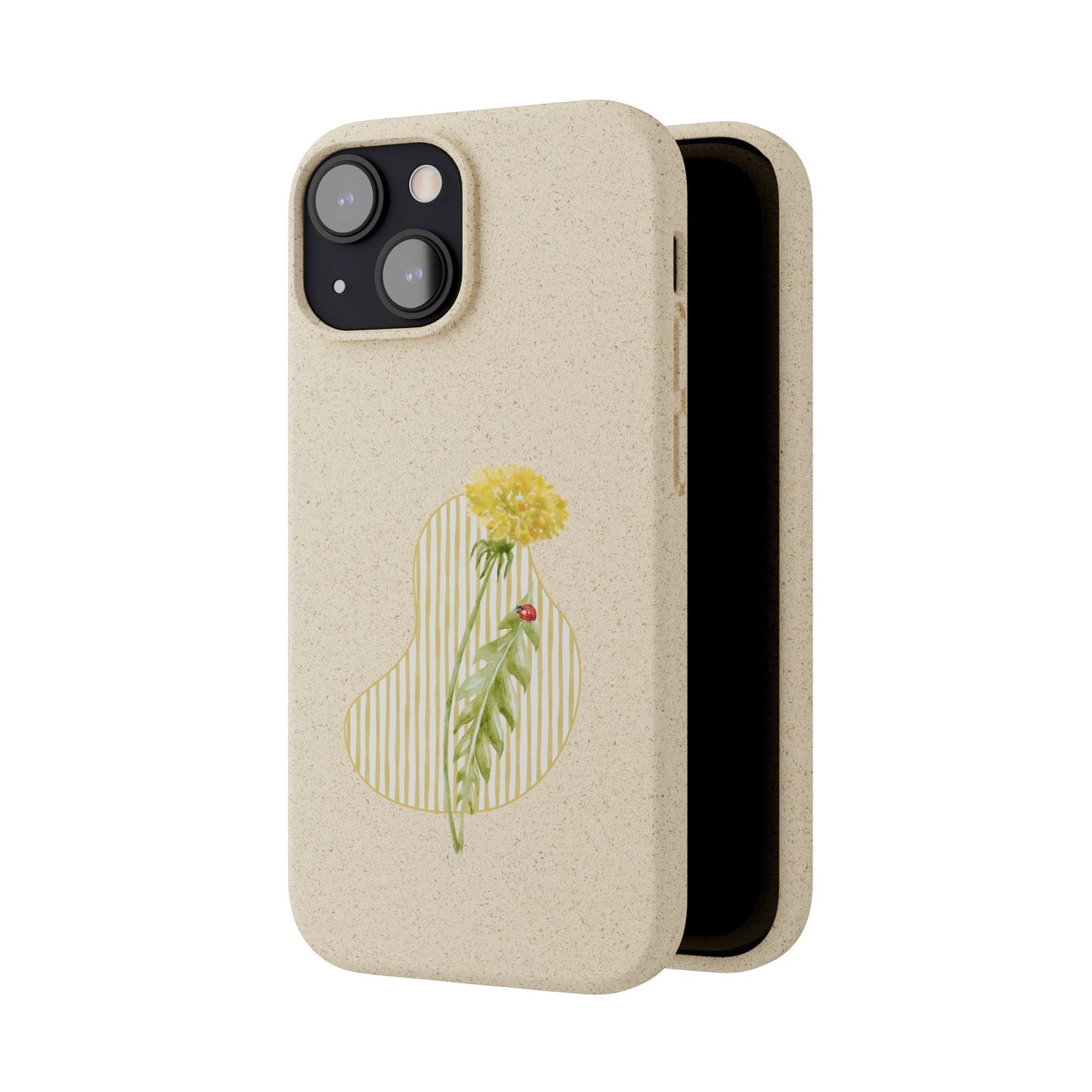 Dandelion Biodegradable Bamboo Phone Case