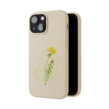 Dandelion Biodegradable Bamboo Phone Case