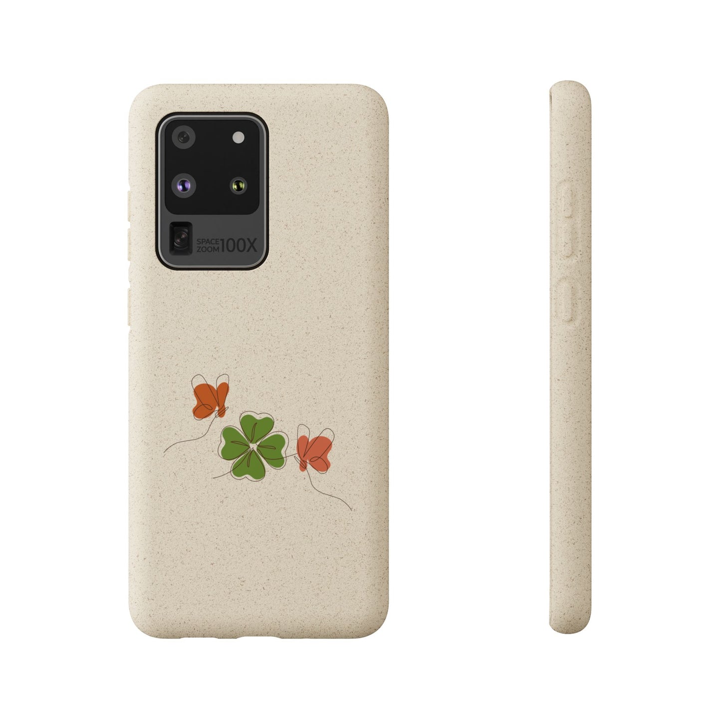 Lucky Biodegradable Bamboo Phone Case