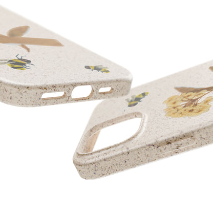 Beehive Biodegradable Bamboo Phone Case