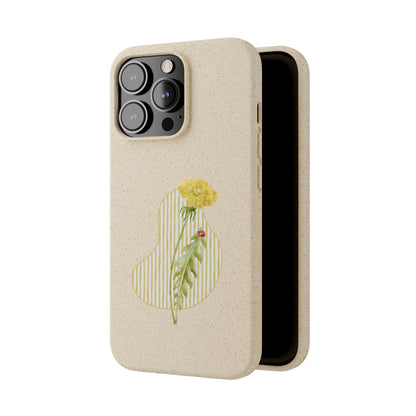 Dandelion Biodegradable Bamboo Phone Case
