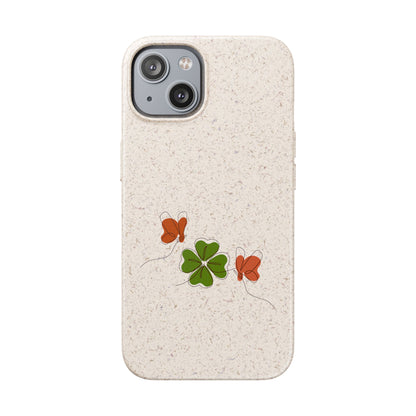 Lucky Biodegradable Bamboo Phone Case