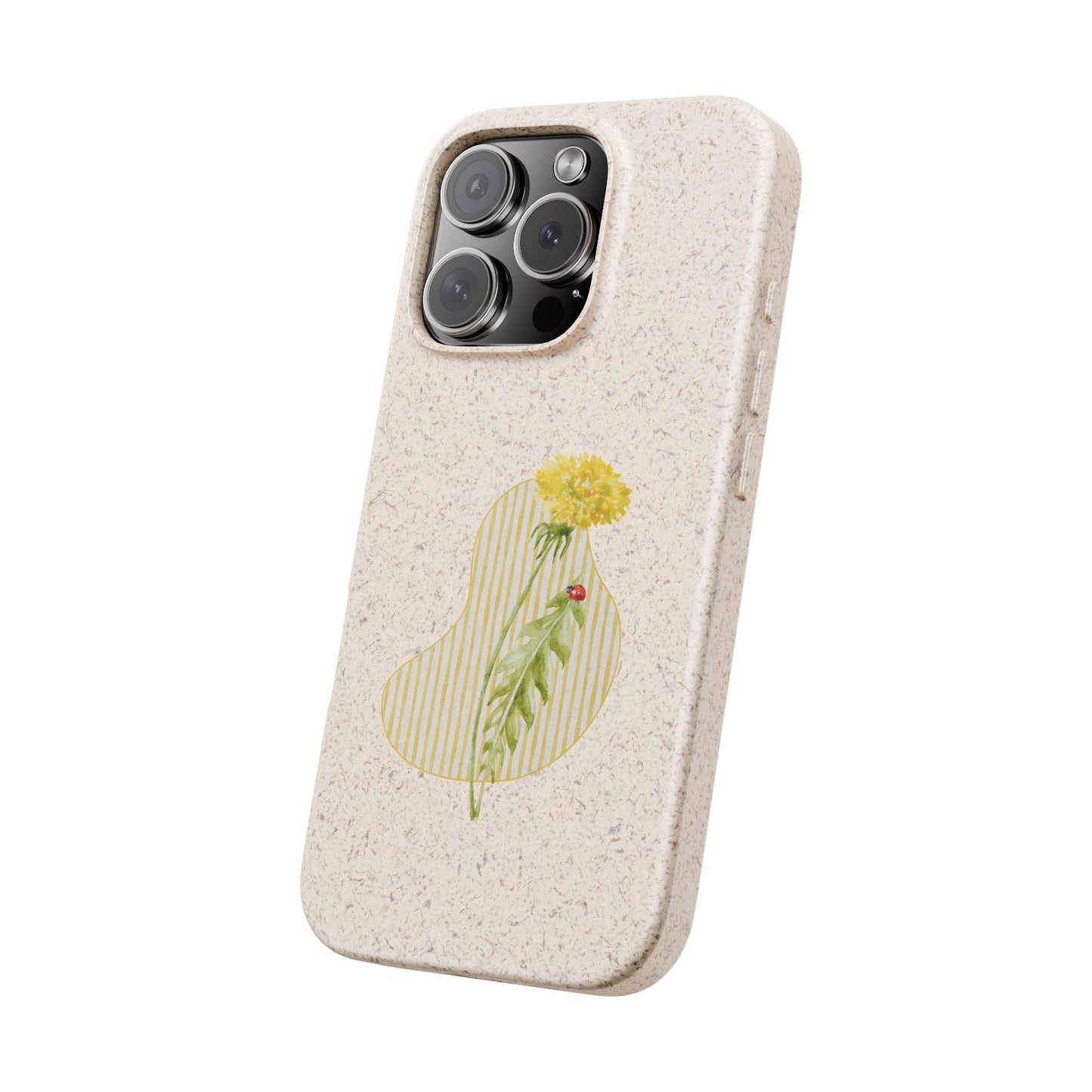 Dandelion Biodegradable Bamboo Phone Case