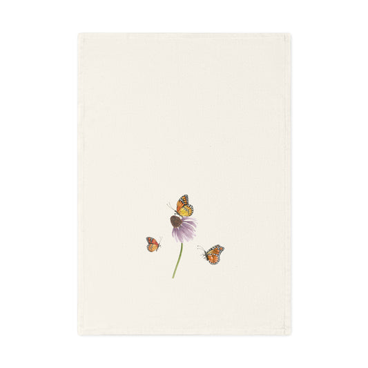 Echinacea Organic Cotton Tea Towel