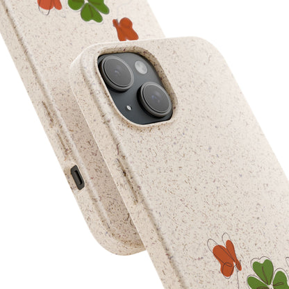 Lucky Biodegradable Bamboo Phone Case