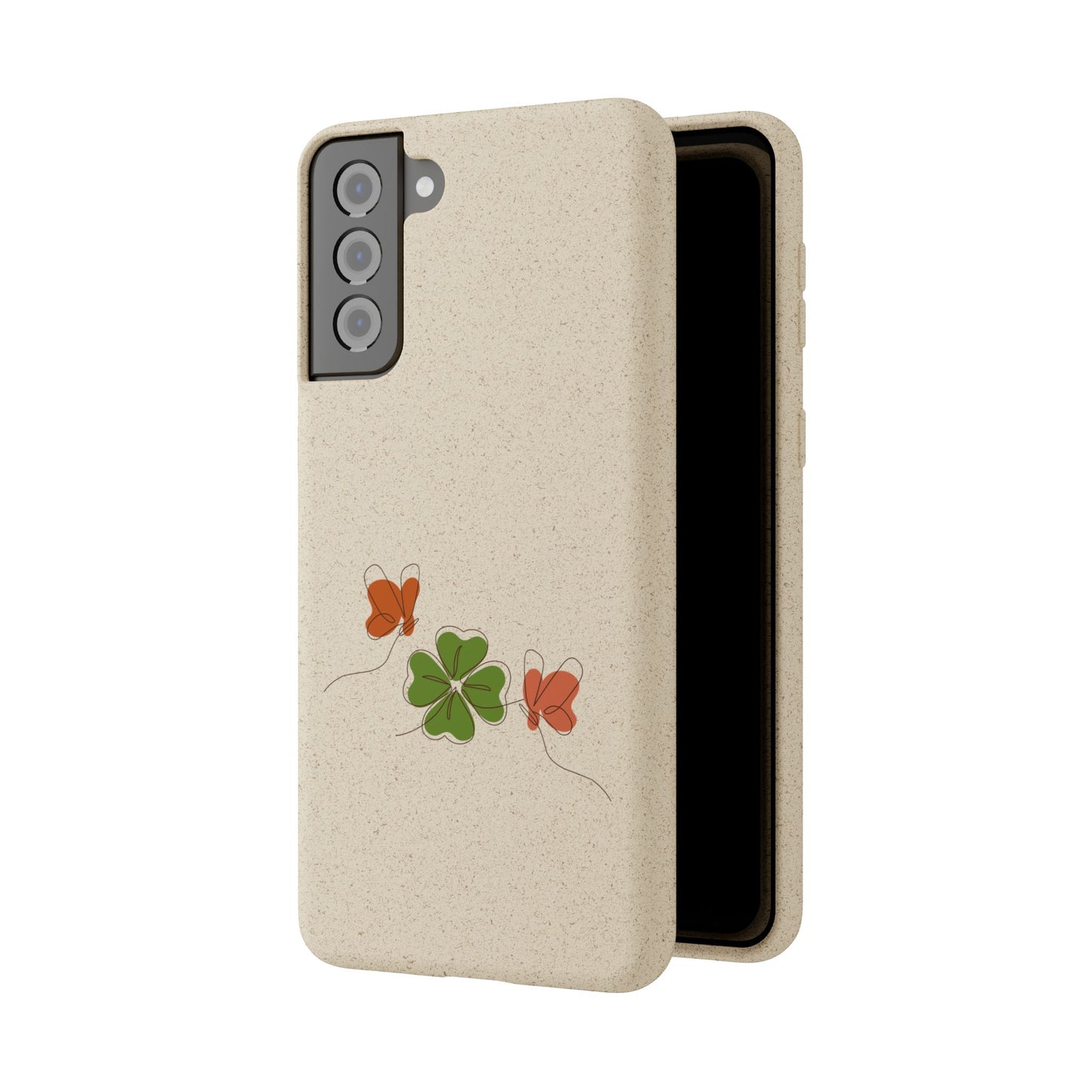 Lucky Biodegradable Bamboo Phone Case
