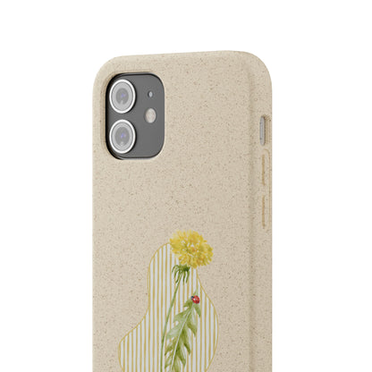 Dandelion Biodegradable Bamboo Phone Case
