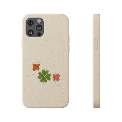 Lucky Biodegradable Bamboo Phone Case
